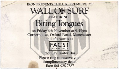 Biting Tongues - Wall Of Surf