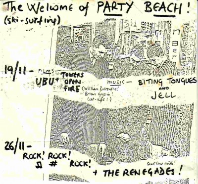 Biting Tongues / Jell at The Beach Club, Oozits, Shudehill, Manchester