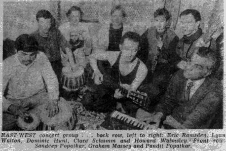 Manchester Evening News, 15th March 1985, "Old India strikes a new note in Tameside" by Bernard Spilsbury 